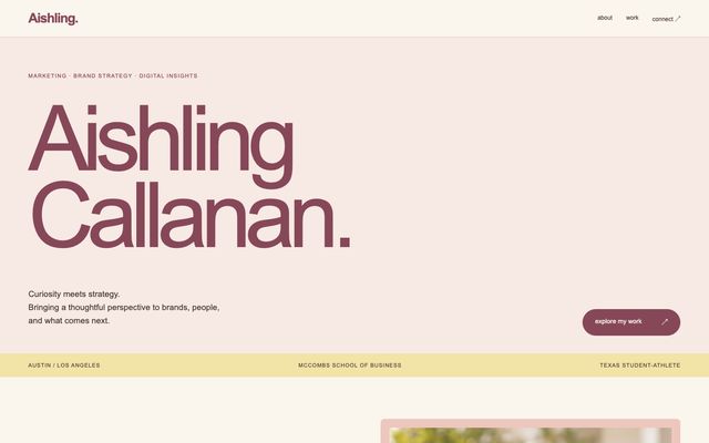 Aishling Callanan's website