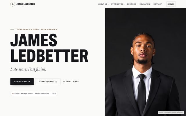 James Ledbetter's website